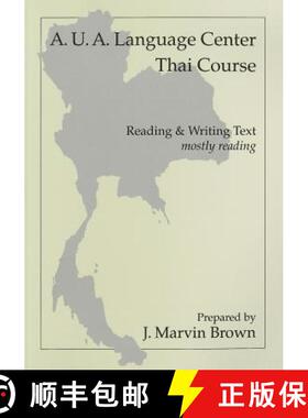 【3-4周达】A.U.A. Language Center Thai Course: Reading & Writing Text; Mostly Reading [9780877275114]