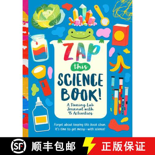【3-4周达】Zap This Science Book!: A Daring Lab Journal with 45 Activities [9781638192442]