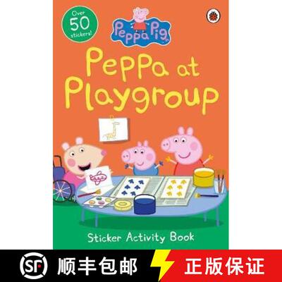 【3-4周达】Peppa Pig: Peppa at Playgroup Sticker Activity Book [9780241411940]