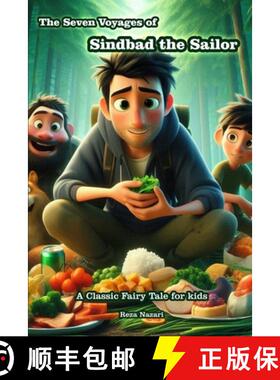 【3-4周达】The Seven Voyages of Sindbad the Sailor: A Classic Fairy Tale for Kids [9798894449371]