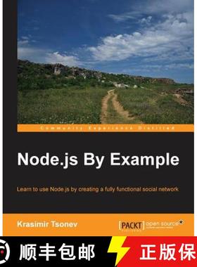 预订 Node.js By Example [9781784395711]