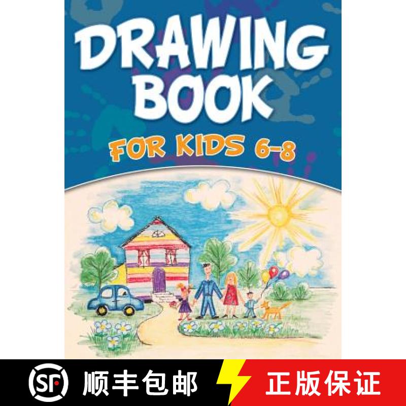 【3-4周达】Drawing Book For Kids 6-8 [9781681452487]