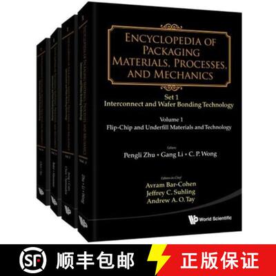 预订 精装 Encyclopedia of Packaging Materials, Processes, and Mechanics - Set 1: Die-Attach and Wafer... [9789811201110]