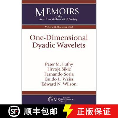 【3-4周达】One-Dimensional Dyadic Wavelets [9781470453749]