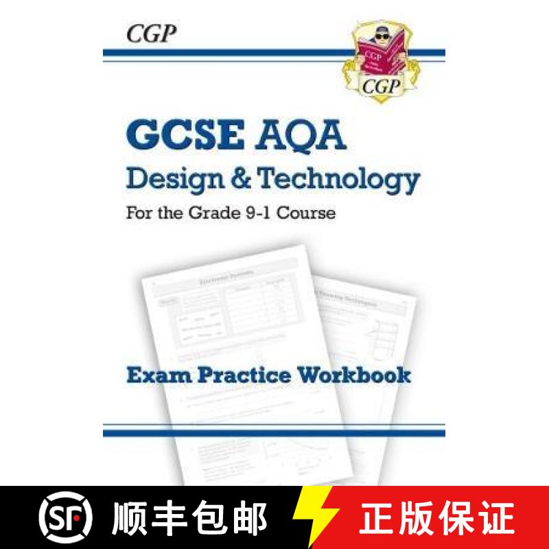 【3-4周达】New Grade 9-1 GCSE Design & Technology AQA Exam Practice Workbook [9781782947530]