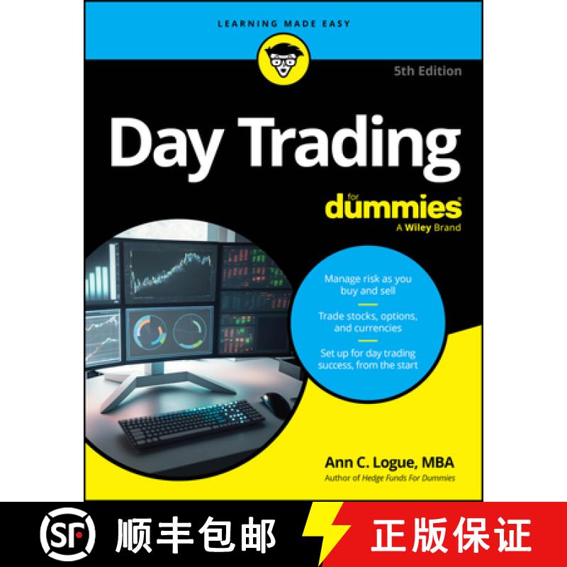 【3-4周达】Day Trading For Dummies, 5th Edition [9781394227563]