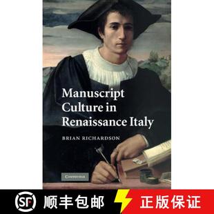 Italy Renaissance 9780521888479 Manuscript 预订 Culture