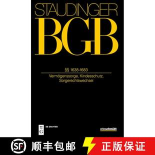 1683 Vermögenssorge Kindesschutz 预订 9783805913072 1638 Sorgerechtswechsel §§