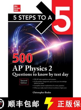 【3-4周达】5 Steps to a 5: 500 AP Physics 2 Questions to Know by Test Day, Second Edition [9781264275007]