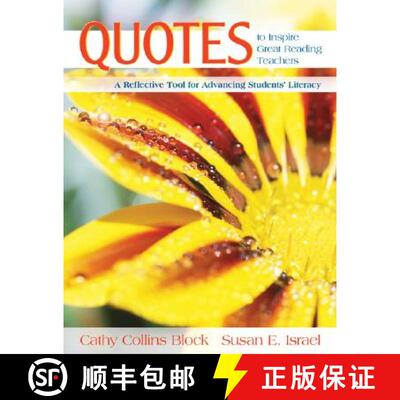 【3-4周达】Quotes to Inspire Great Reading Teachers: A Reflective Tool for Advancing Students′ ... [9781412926485]