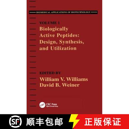 【3-4周达】精装 Biologically Active Peptides: Design, Synthesis and Utilization [9781138407435]