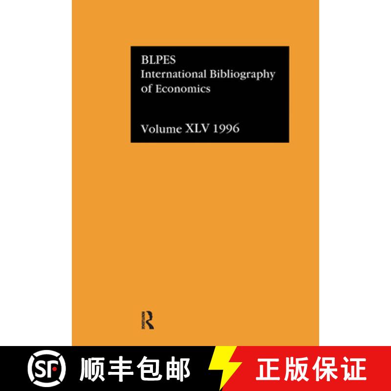 【3-4周达】Ibss: Economics: 1996 Volume 45 [9780415160827]