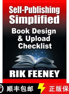 【3-4周达】Self-Publishing Simplified: Book Design & Upload Checklist [9781935683957]