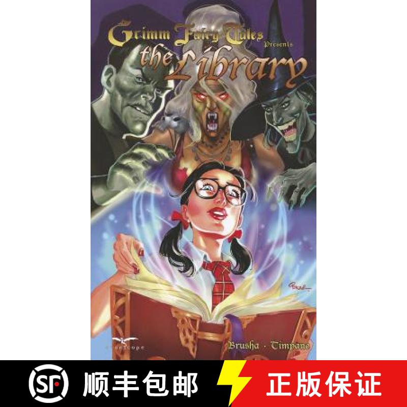 【3-4周达】Grimm Fairy Tales: The Library [9781937068974]
