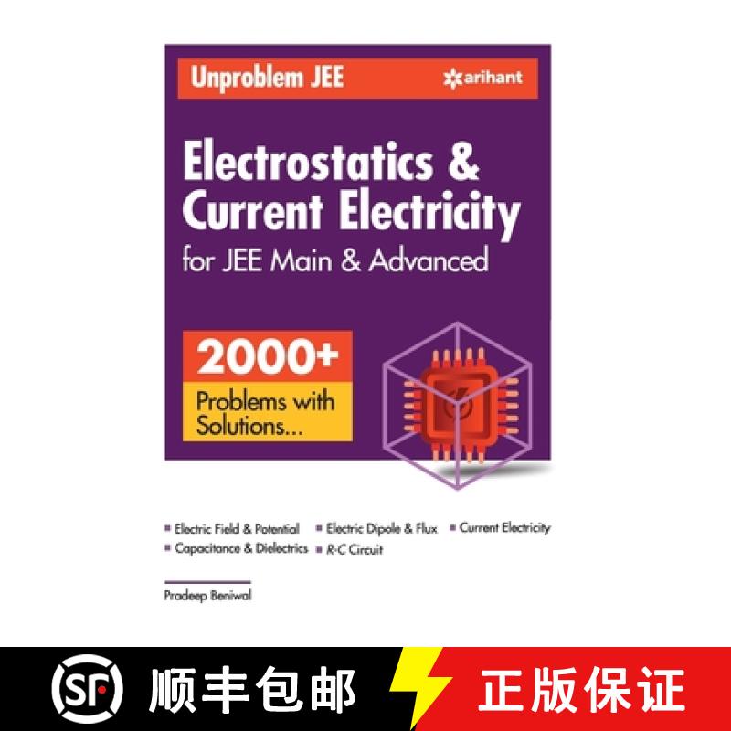 【2-3周达】Unproblem JEE Electrostatics & Current Electricity JEE Mains & Advanced [9789388127660]