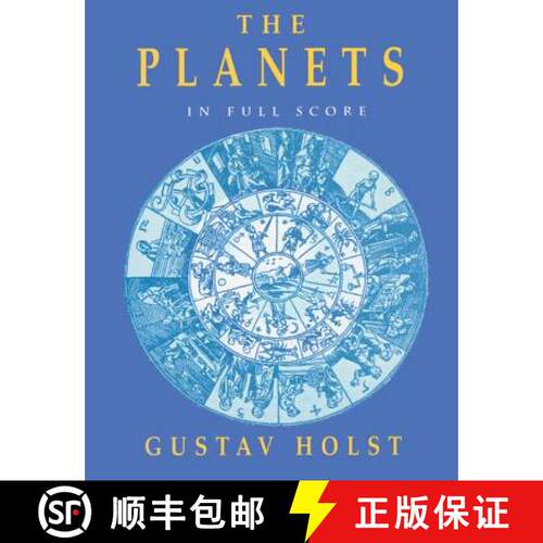 【3-4周达】The Planets in Full Score [9780486292779]