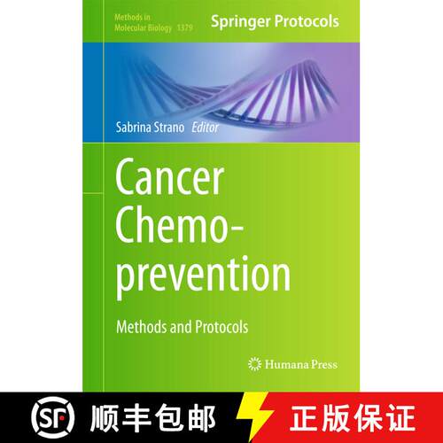 【3-4周达】精装 Cancer Chemoprevention : Methods and Protocols (1st ed. 2016) [9781493931903]