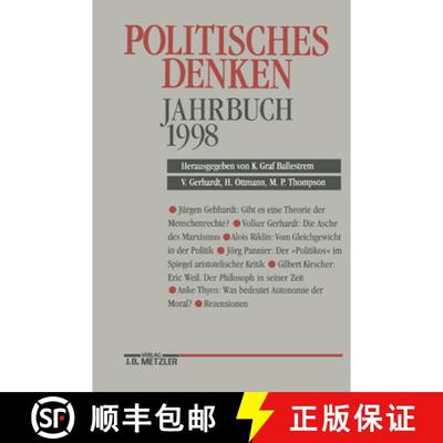 【3-4周达】Politisches Denken. Jahrbuch 1998 [9783476015594]