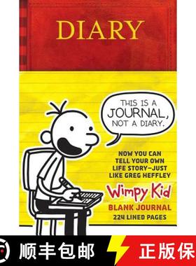 预订 The Diary of a Wimpy Kid Blank Journal: 224 Lined Pages and Jeff Kinney Spot Art Throughout [9781419728884]