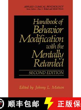 【3-4周达】Handbook of Behavior Modification with the Mentally Retarded [9780306433092]