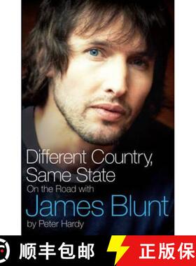 【3-4周达】Different Country, Same State: On The Road With James Blunt [9780755319954]