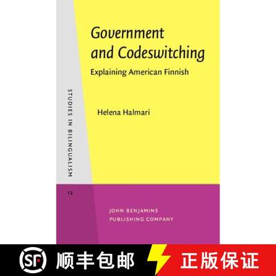 【2-3周达】Government and Codeswitching: Explaining American Finnish [9789027241184]