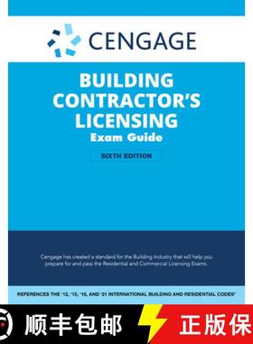 Cengage Building Contractor's Licensing Exam Guide: Based on the 2021 IRC & IBC [9780357502563]