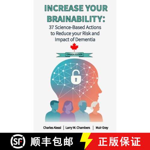 【3-4周达】INCREASE YOUR BRAINABILITY:  37 Science Based Actions to Reduce the Risk and Impact of Dem... [9781904202264]