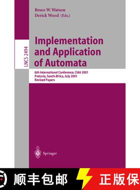 【3-4周达】Implementation and Application of Automata : 6th International Conference, CIAA 2001, Pret... [9783540004004]