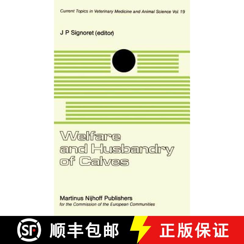 【3-4周达】Welfare and Husbandry of Calves [9789024726806]