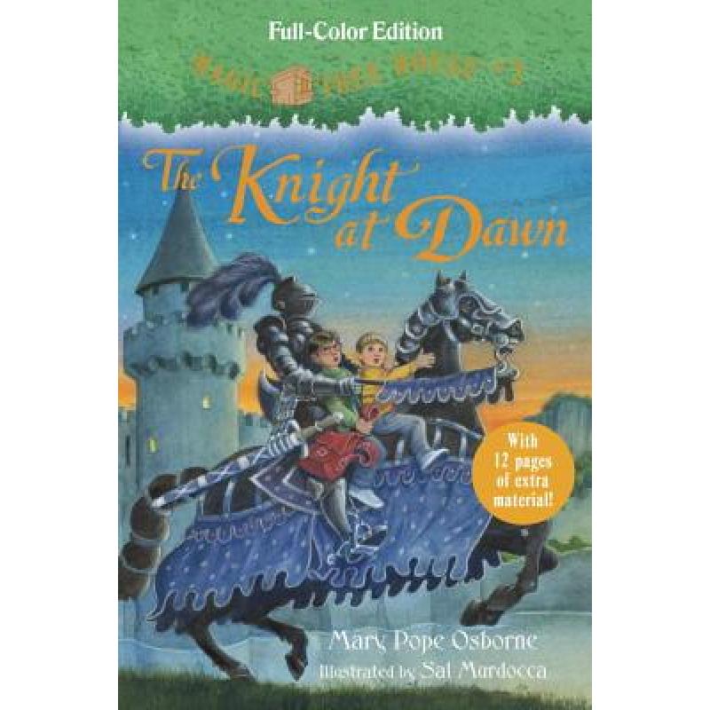 Magic Tree House 20th Anniversary Edition: The Knight at Dawn (A Stepping Stone Book(TM)) [9780449818220] 书籍/杂志/报纸 原版其它 原图主图