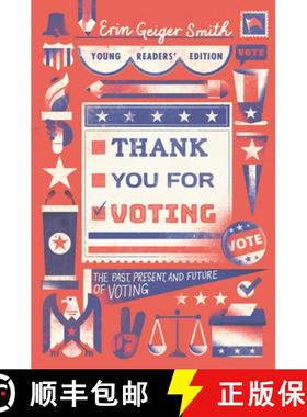【3-4周达】Thank You for Voting Young Readers' Edition: The Past, Present, and Future of Voting [9780062972392]