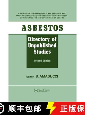 【3-4周达】Asbestos: Directory of Unpublished Studies [9780367580308]