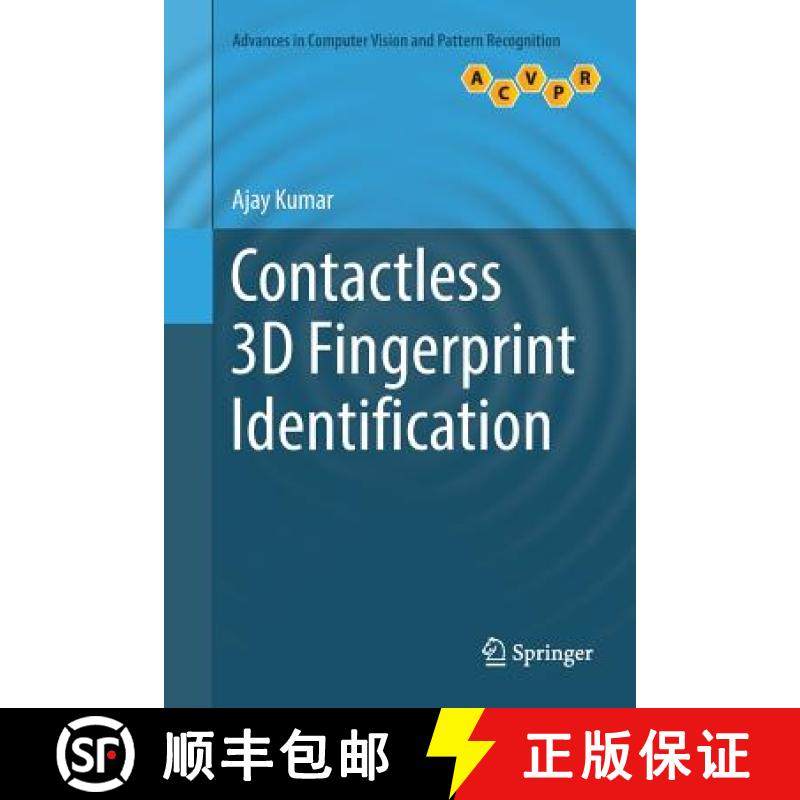 【3-4周达】Contactless 3D Fingerprint Identification [9783030098070]