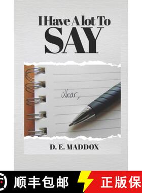 【3-4周达】I Have ALot to Say [9781955063074]