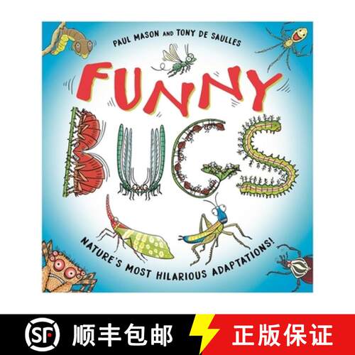 【3-4周达】Funny Bugs: Laugh-out-loud nature facts! [9781526322302]