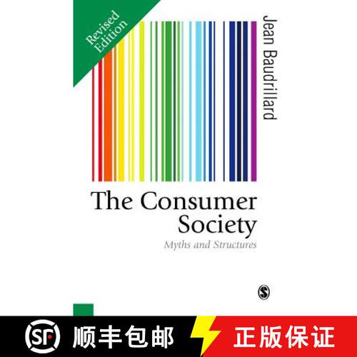 【3-4周达】精装 The Consumer Society: Myths and Structures [9781473982376]