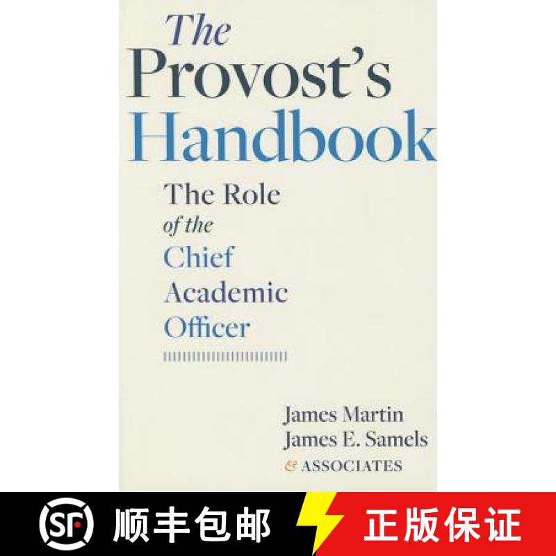 【3-4周达】The Provost's Handbook: The Role of the Chief Academic Officer [9781421416250]