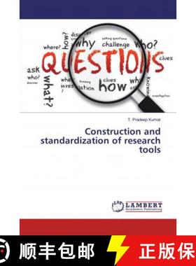 预订 Construction and standardization of research tools [9783659865503]