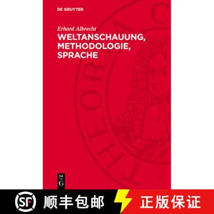 【3-4周达】精装 Weltanschauung, Methodologie, Sprache [9783112728383]