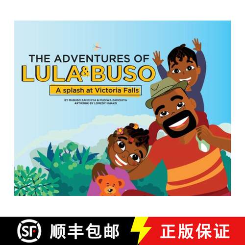 【3-4周达】精装 The Adventures of Lula & Buso: A Splash at Victoria Falls [9781734208108]