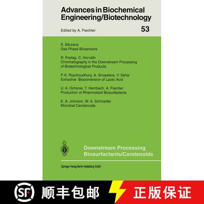 【3-4周达】Downstream Processing Biosurfactants Carotenoids [9783662148570]