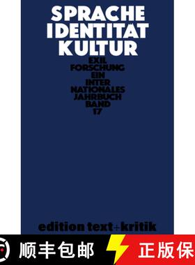 预订 Sprache - Identität - Kultur [9783112422830]