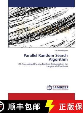 预订 Parallel Random Search Algorithm [9783843317214]