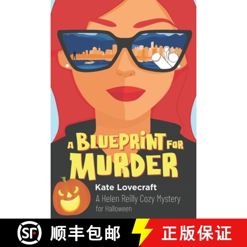 【3-4周达】A Blueprint for Murder: A Helen Reilly Cozy Mystery for Halloween [9781738660346]