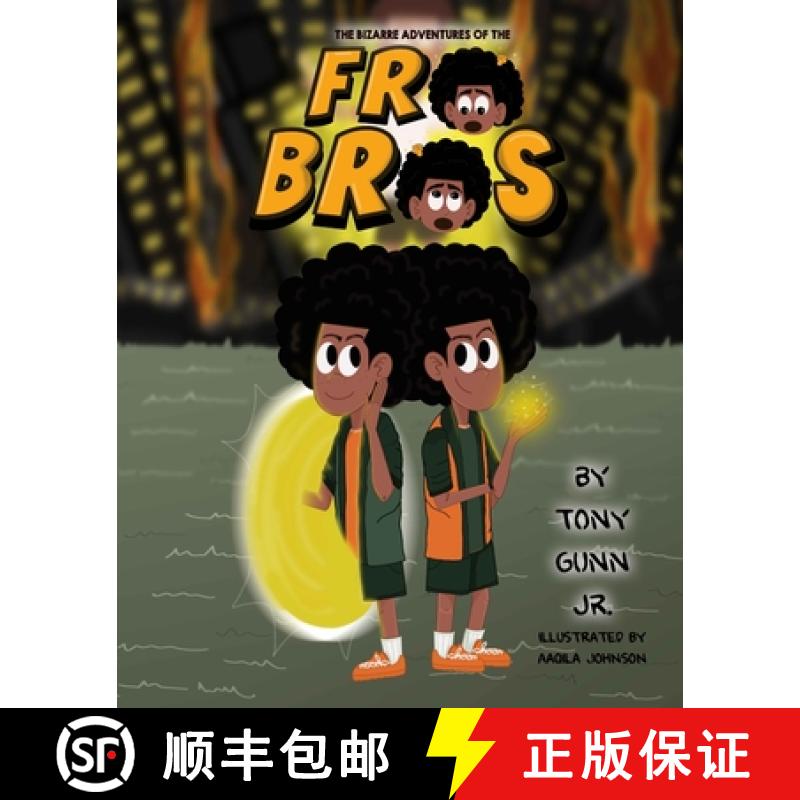 【3-4周达】The Bizarre Adventure of the Fro Bros [9781948591126]