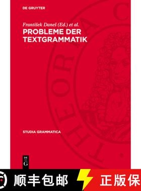 预订 Probleme Der Textgrammatik [9783112709566]