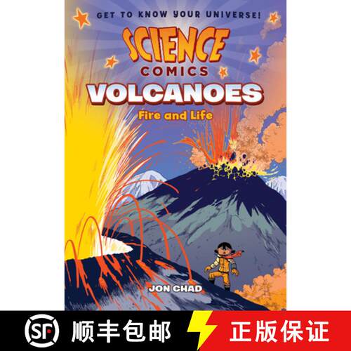 【3-4周达】Science Comics: Volcanoes: Fire and Life [9781626723603]