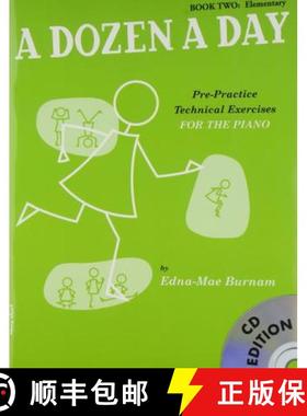 【3-4周达】Dozen a Day Book 2 + CD: Book Two - Elementary Edition (Book And CD) - A Dozen A Day Eleme... [9781847726421]