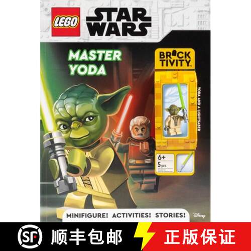 【3-4周达】Lego Star Wars: Master Yoda [9780794453718]